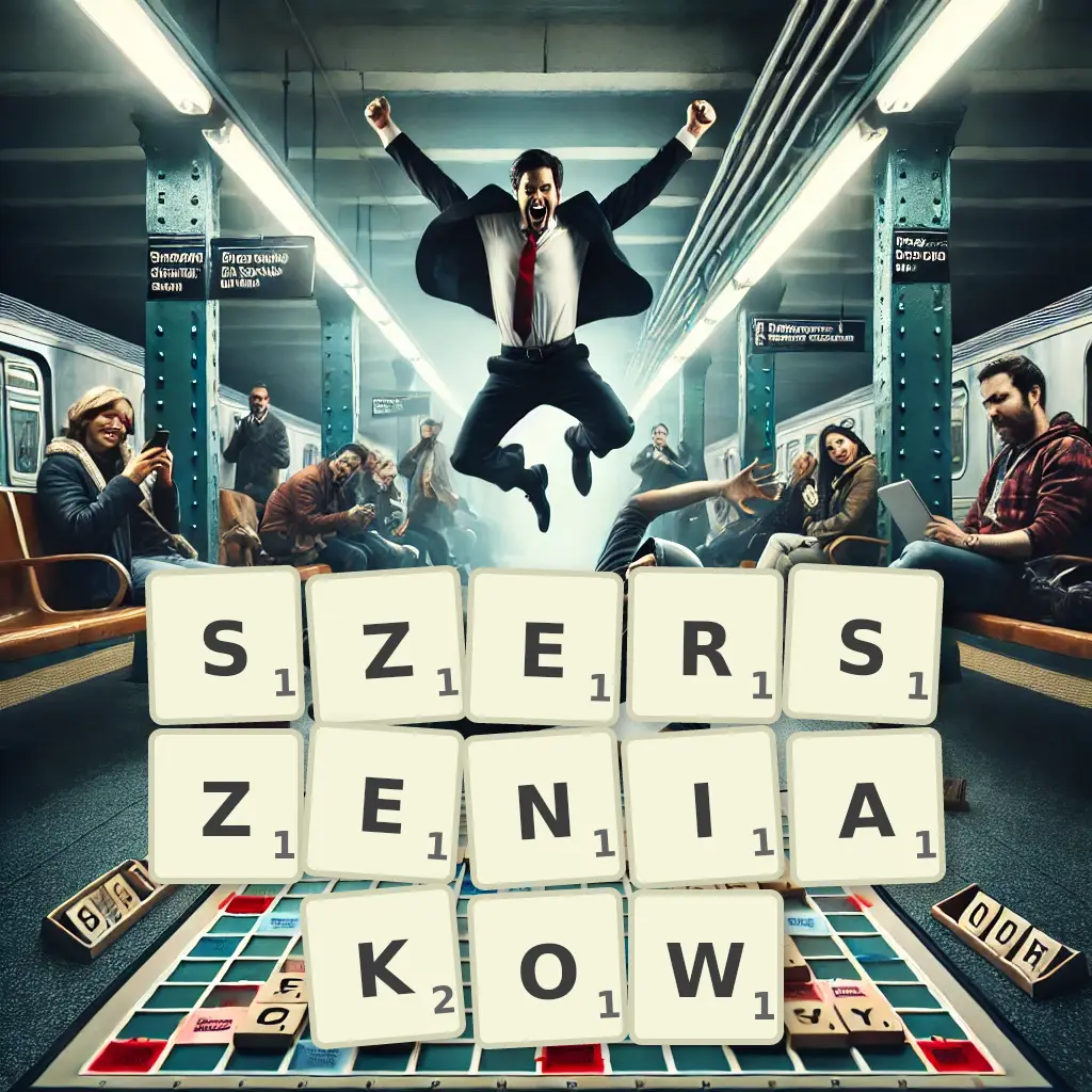 Słowa z liter SZERSZENIAKÓW
