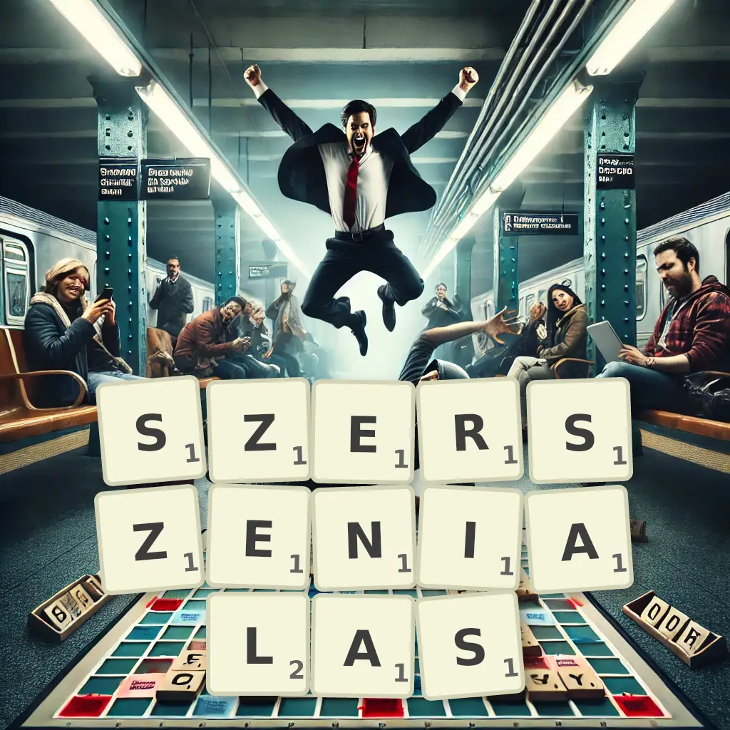 Słowa z liter SZERSZENIAŁAŚ