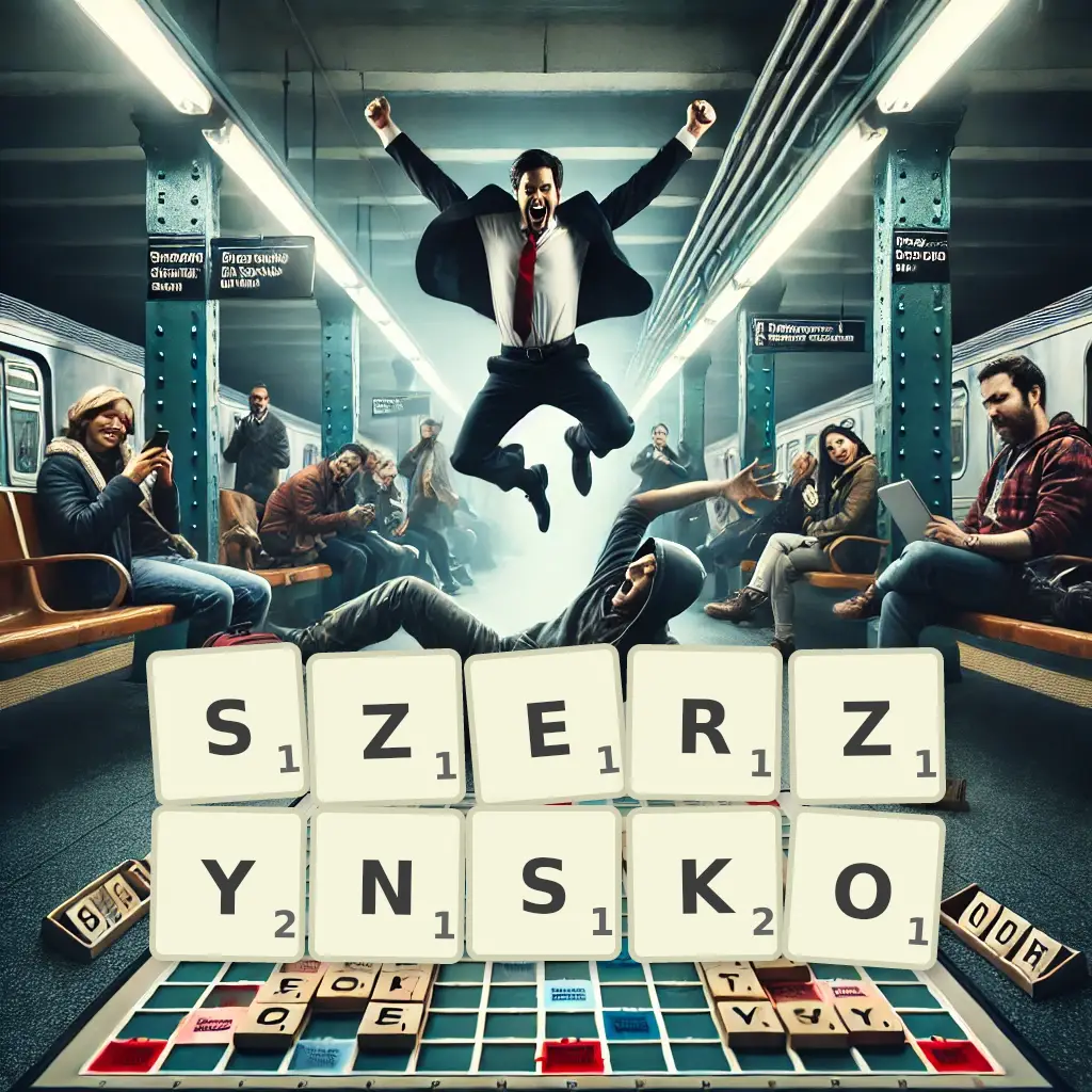 Słowa z liter SZERZYŃSKO