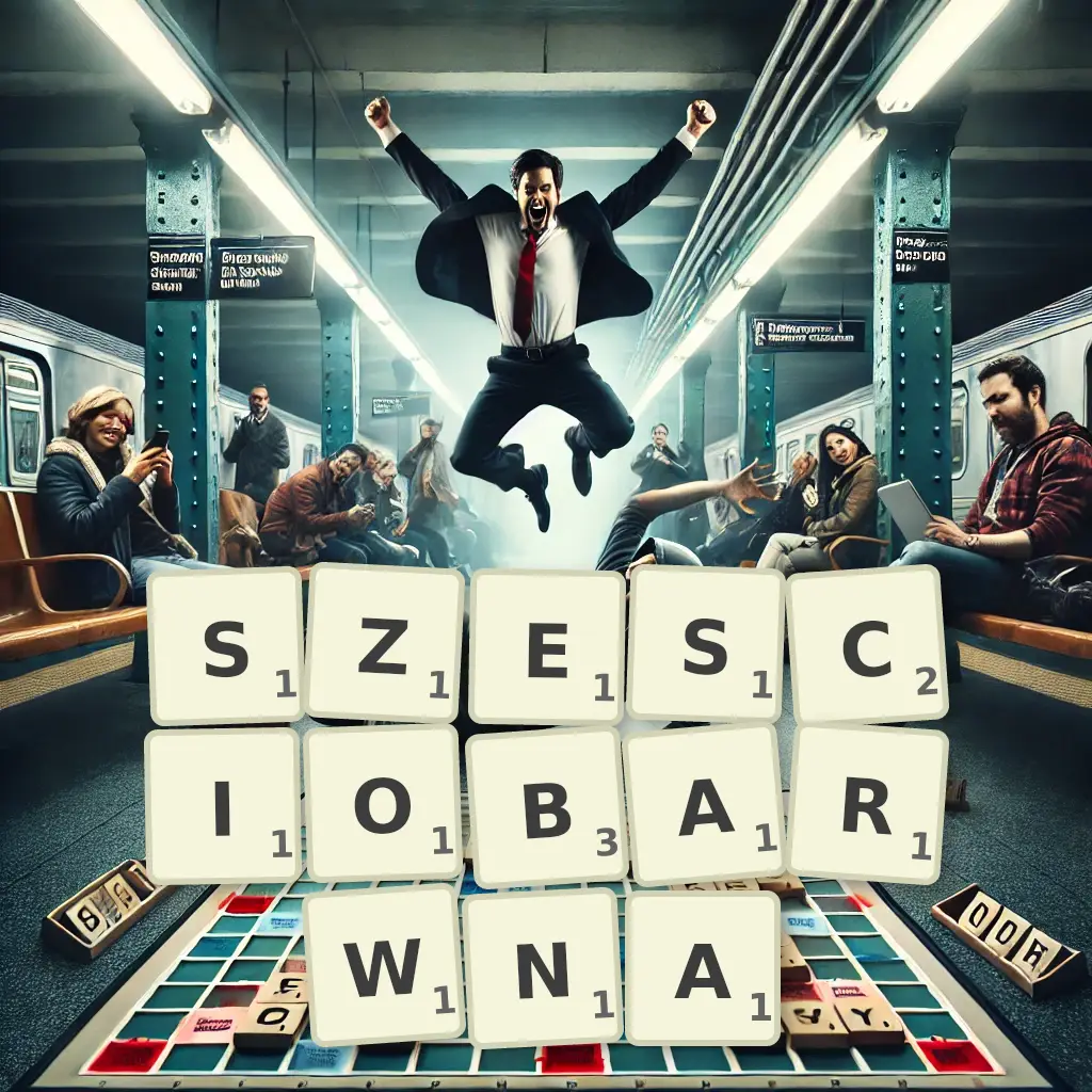 Słowa z liter SZEŚCIOBARWNĄ