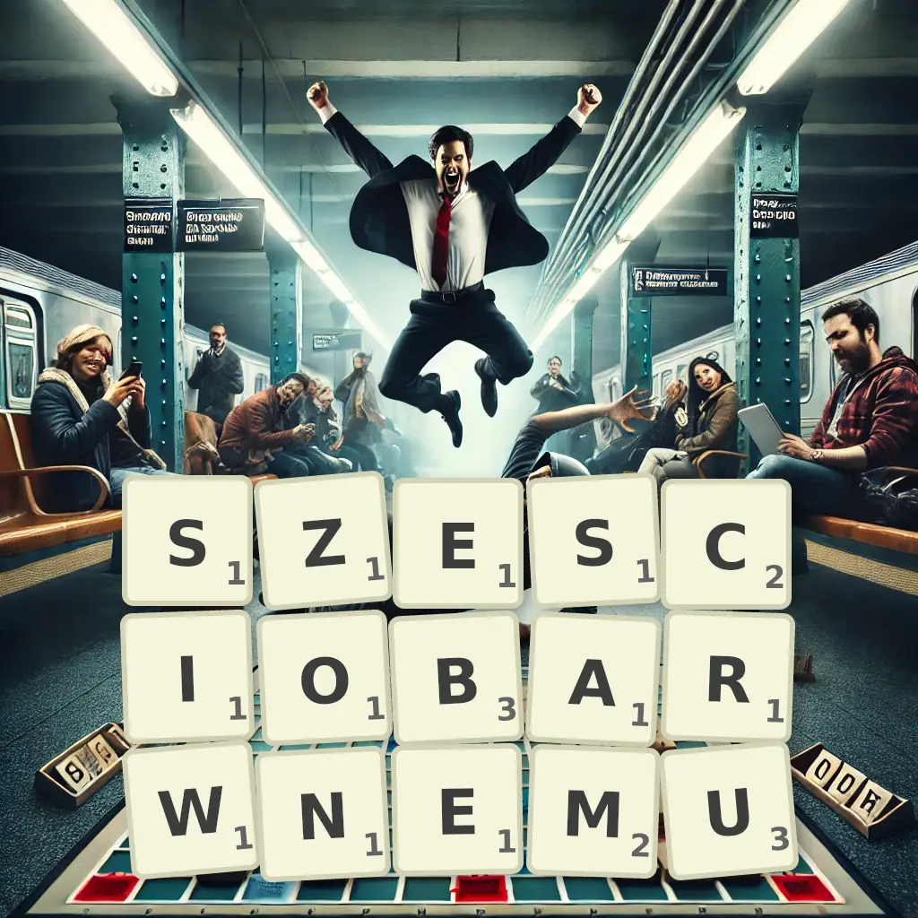 Słowa z liter SZEŚCIOBARWNEMU