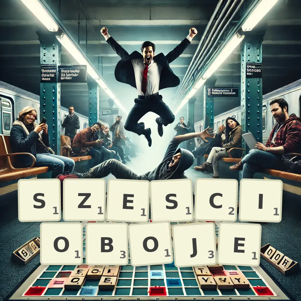 Słowa z liter SZEŚCIOBOJE