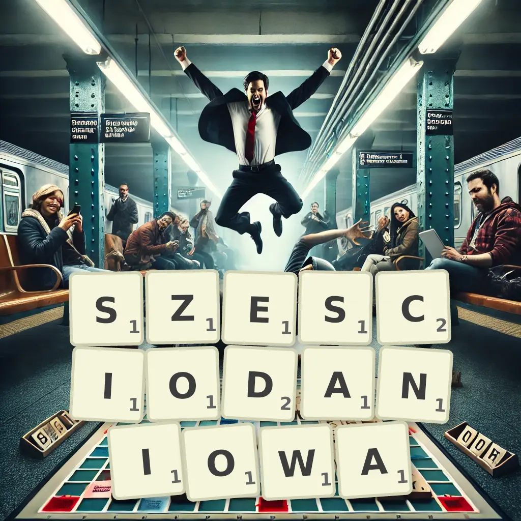 Słowa z liter SZEŚCIODANIOWĄ
