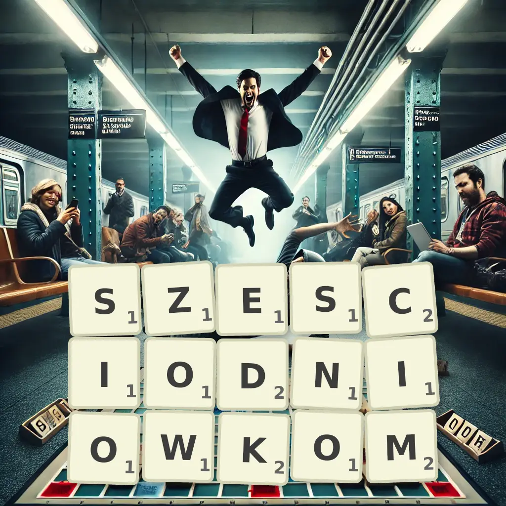 Słowa z liter SZEŚCIODNIÓWKOM