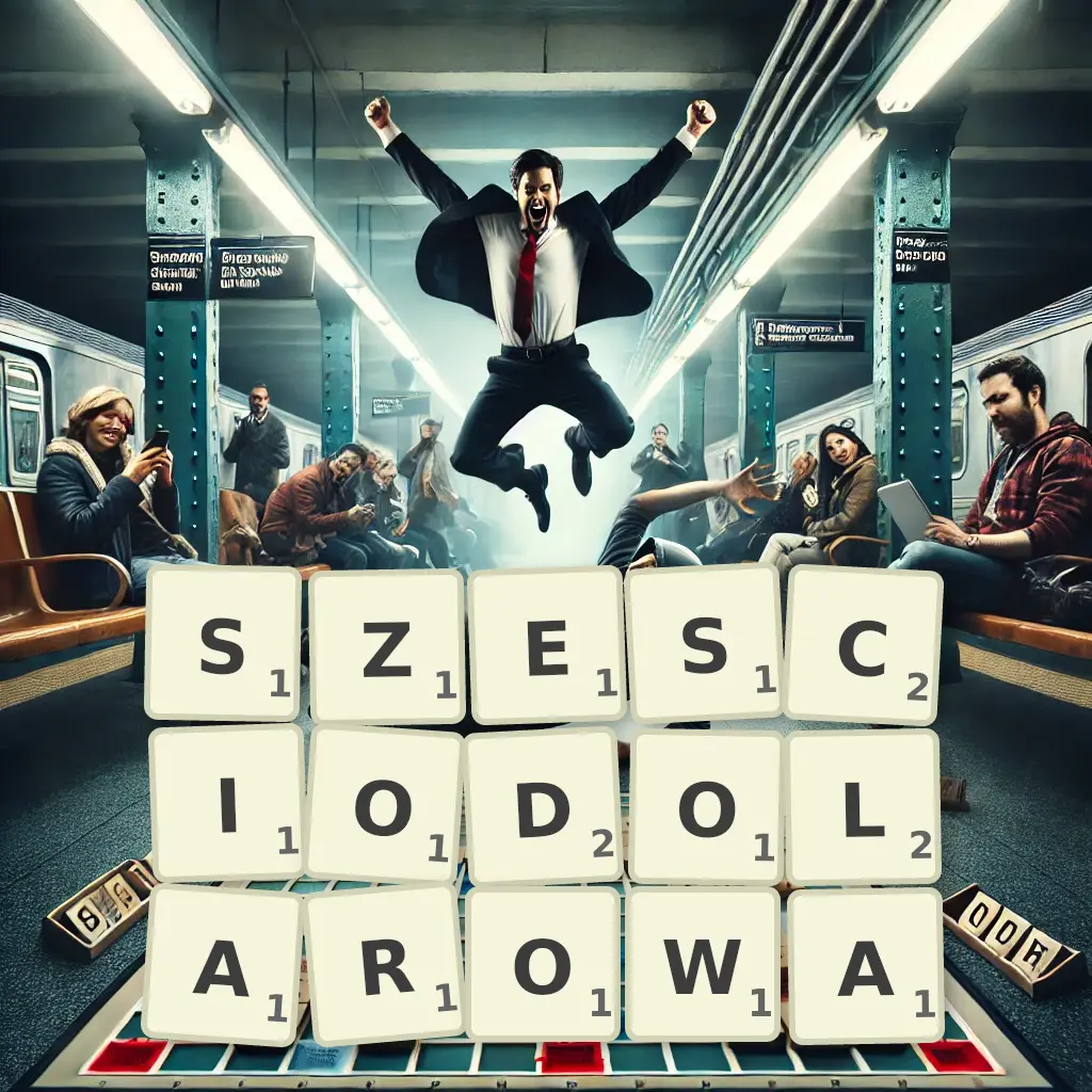 Słowa z liter SZEŚCIODOLAROWĄ