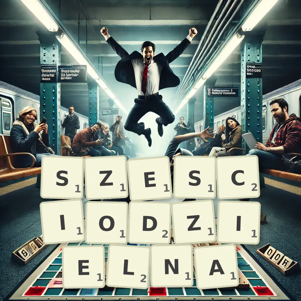 Słowa z liter SZEŚCIODZIELNA