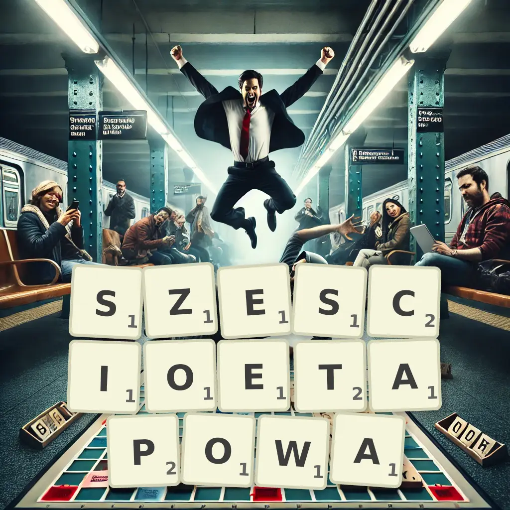 Słowa z liter SZEŚCIOETAPOWĄ