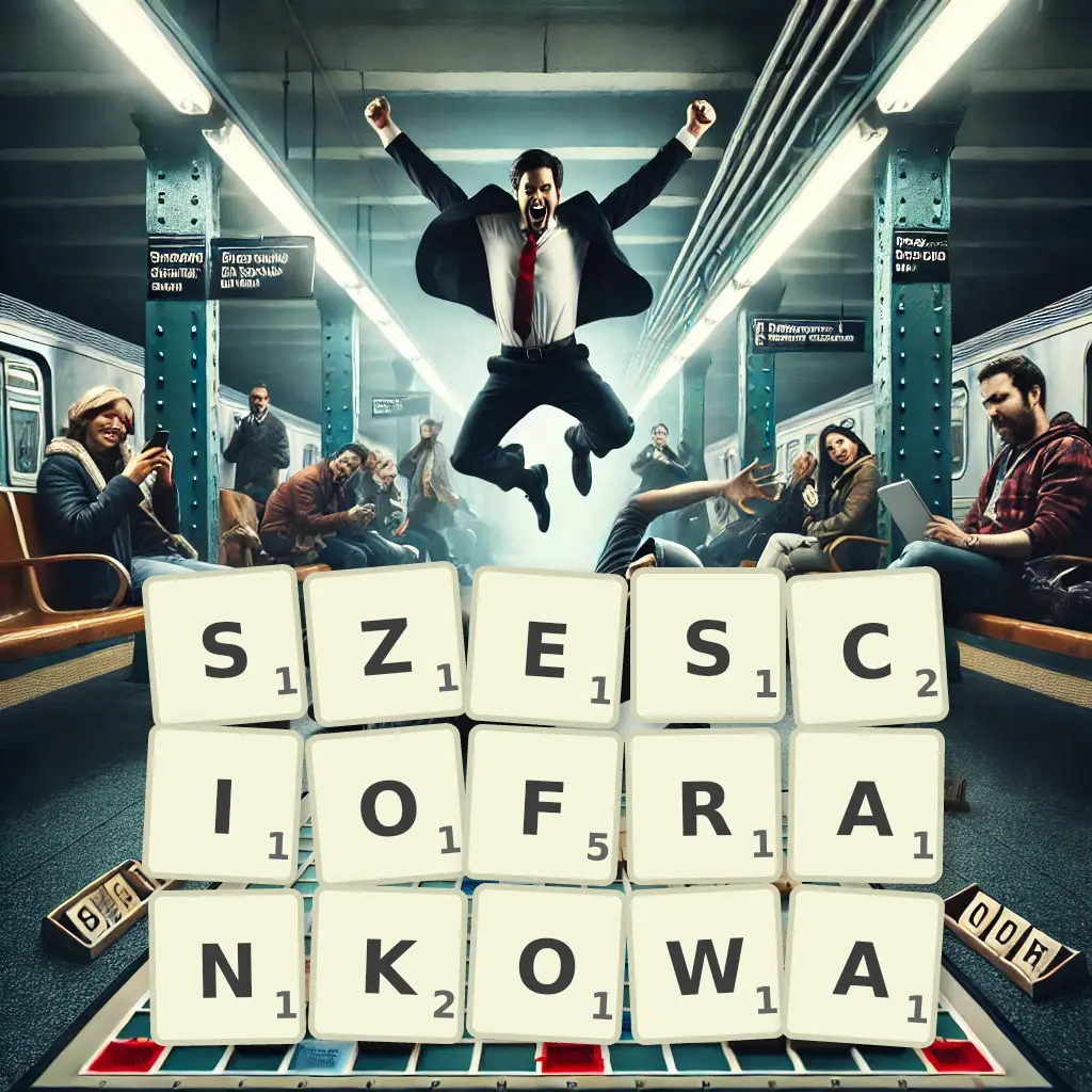 Słowa z liter SZEŚCIOFRANKOWĄ