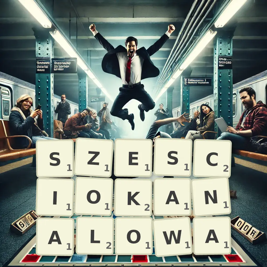 Słowa z liter SZEŚCIOKANAŁOWA