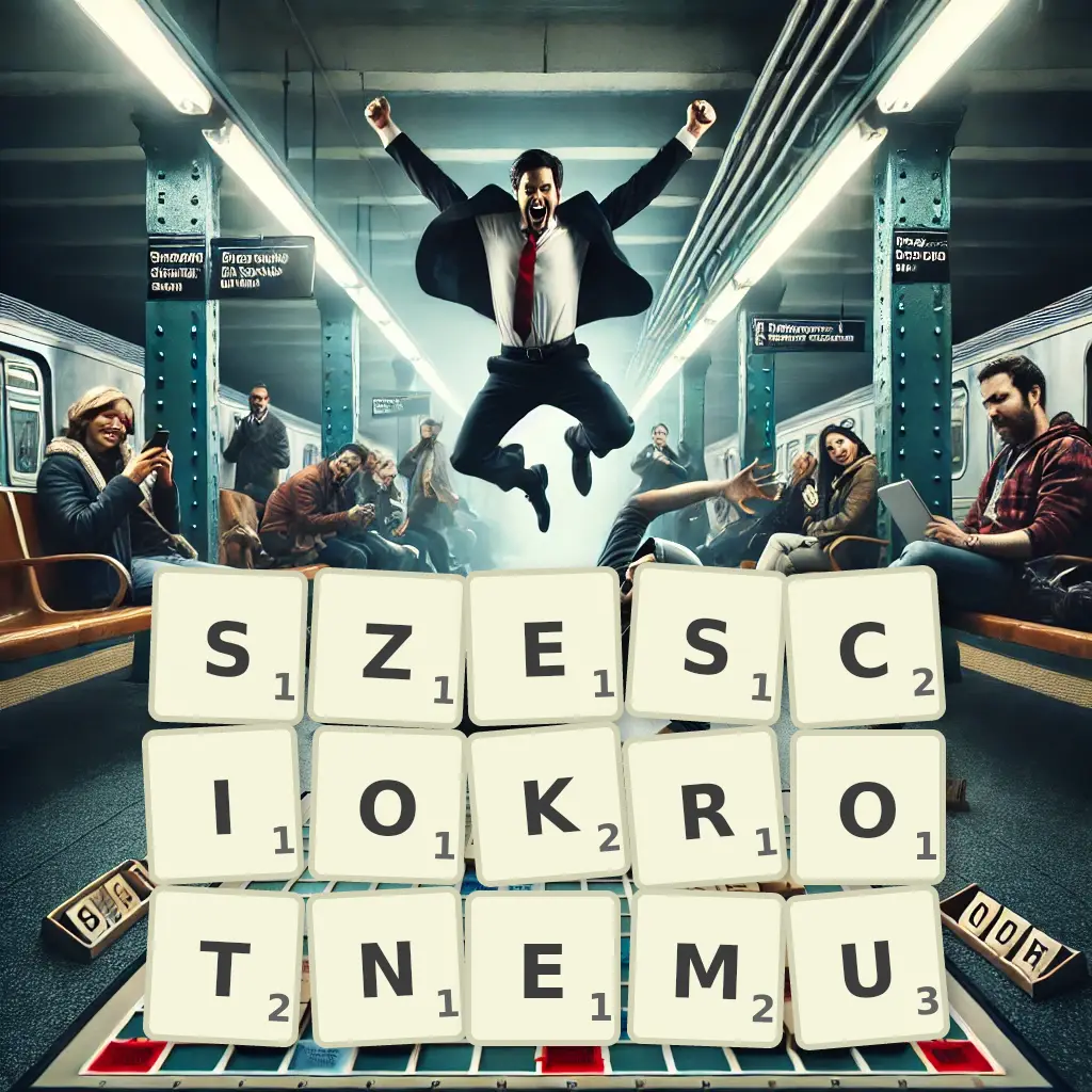 Słowa z liter SZEŚCIOKROTNEMU