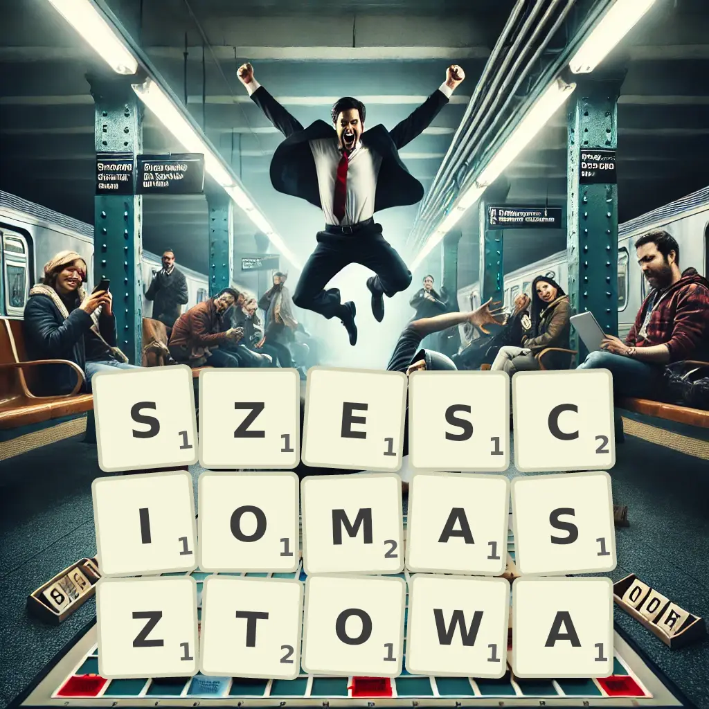 Słowa z liter SZEŚCIOMASZTOWĄ