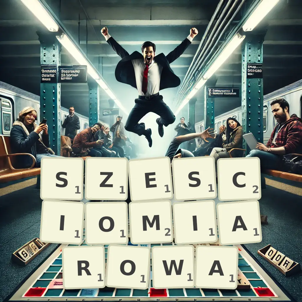 Słowa z liter SZEŚCIOMIAROWĄ