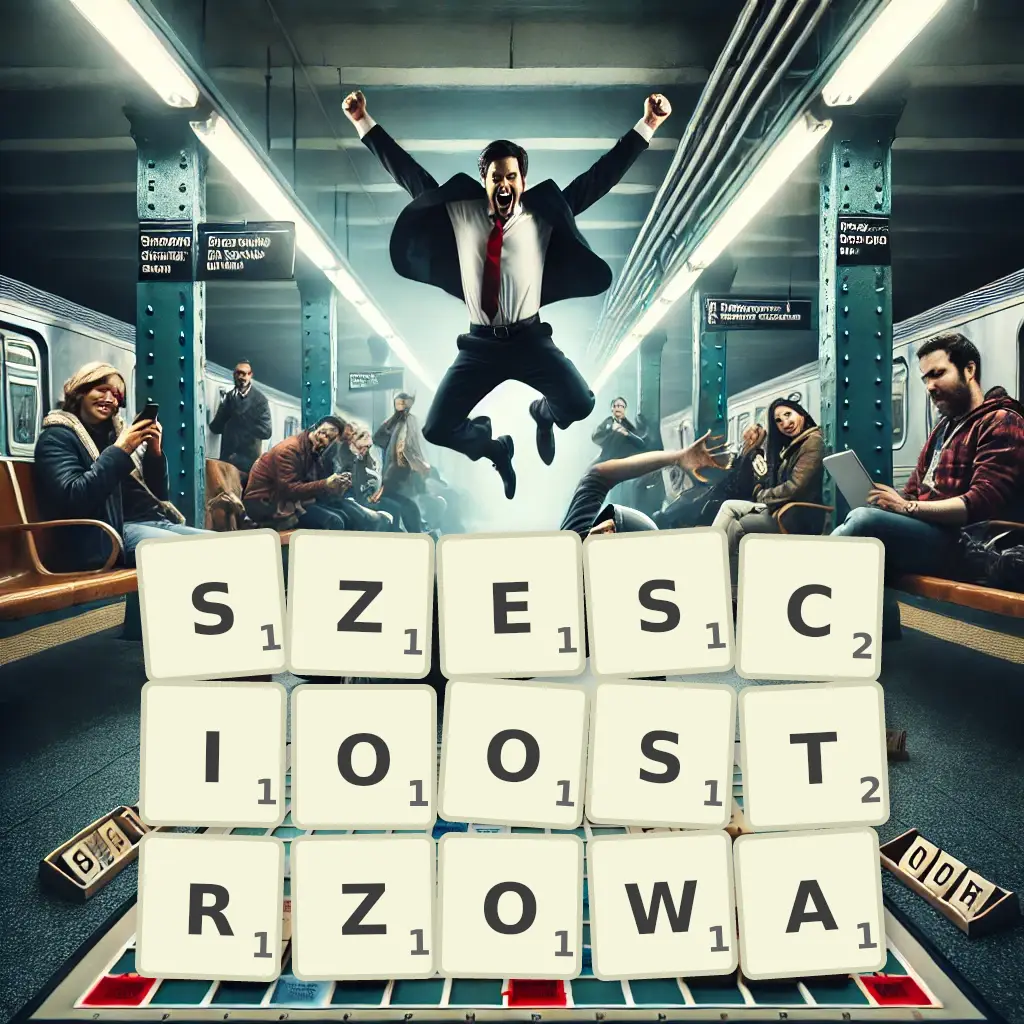 Słowa z liter SZEŚCIOOSTRZOWA