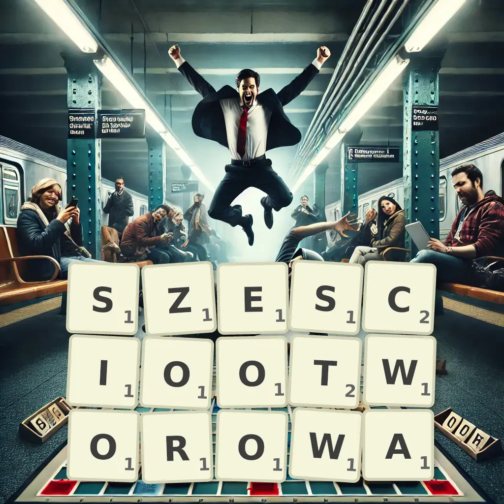 Słowa z liter SZEŚCIOOTWOROWA