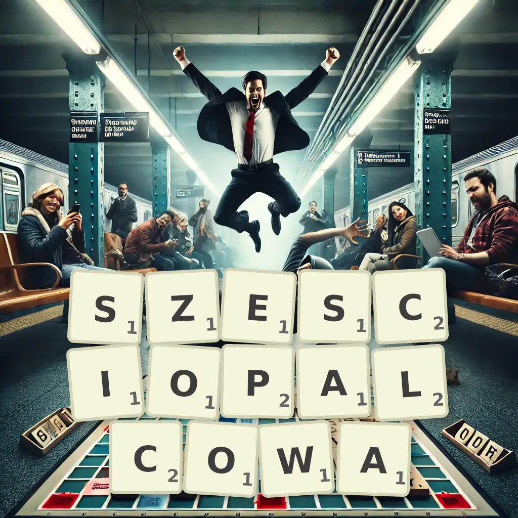 Słowa z liter SZEŚCIOPALCOWĄ