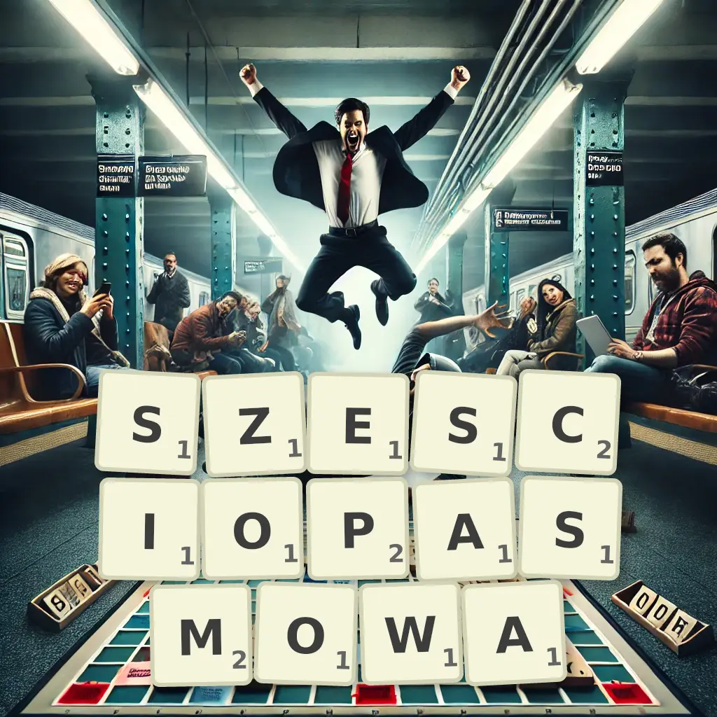Słowa z liter SZEŚCIOPASMOWĄ