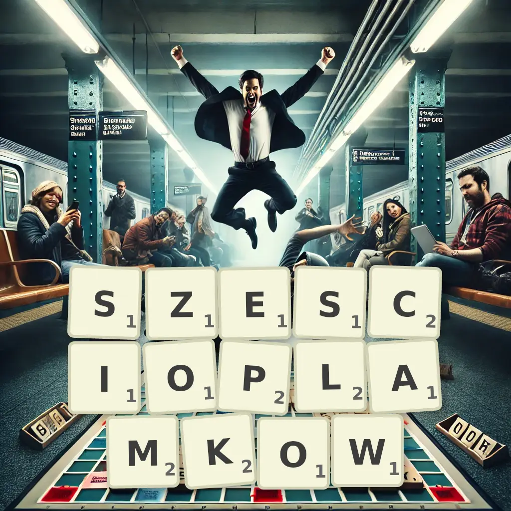 Słowa z liter SZEŚCIOPLAMKÓW