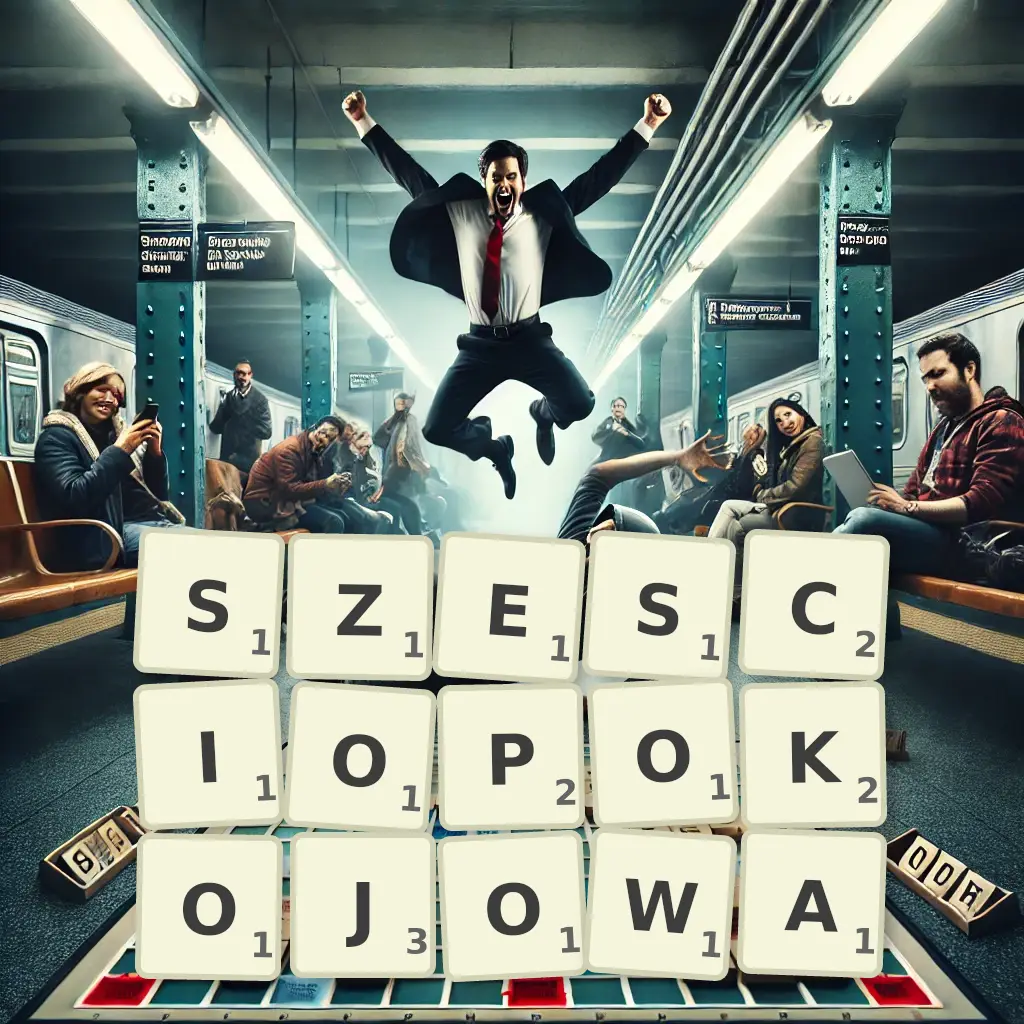 Słowa z liter SZEŚCIOPOKOJOWA
