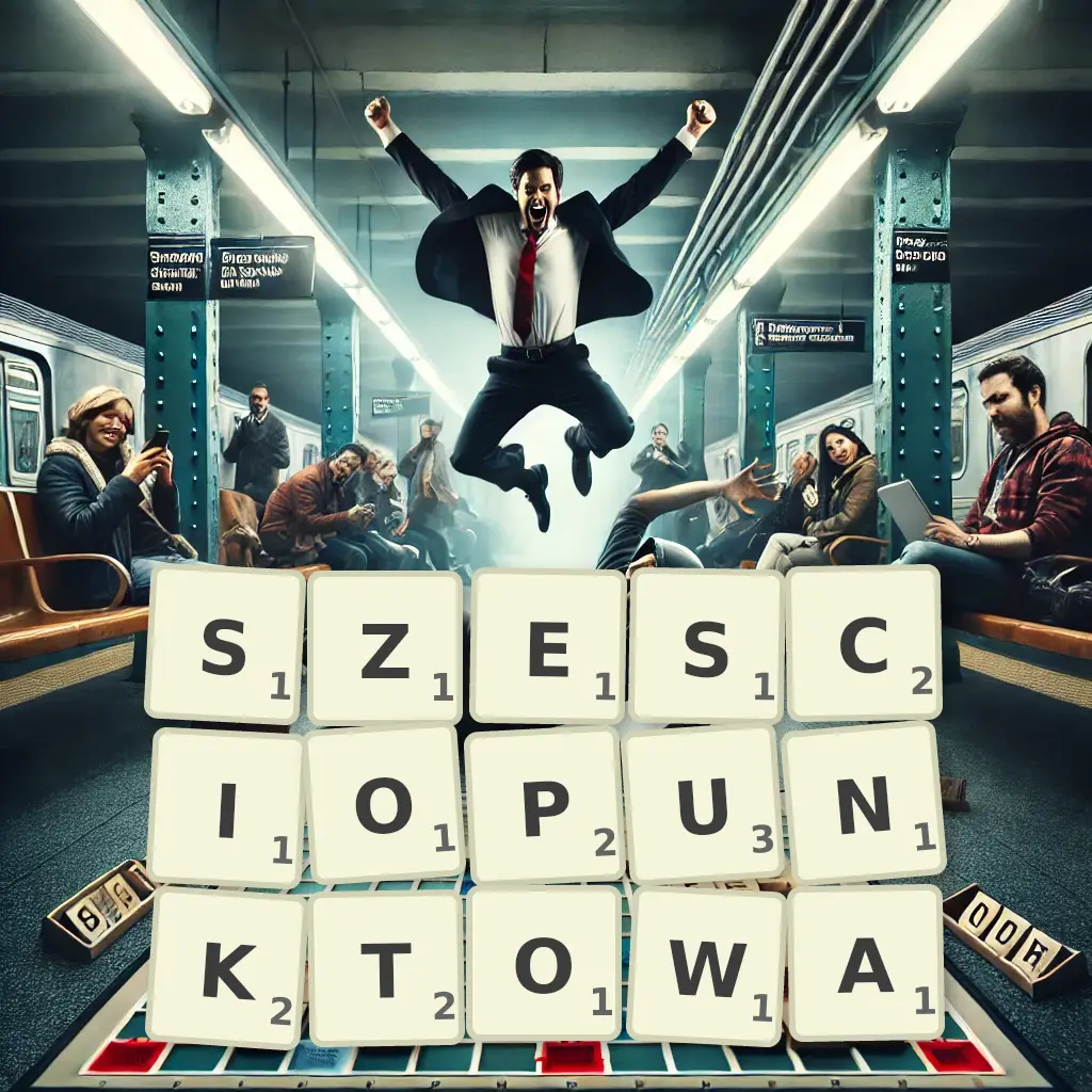 Słowa z liter SZEŚCIOPUNKTOWA