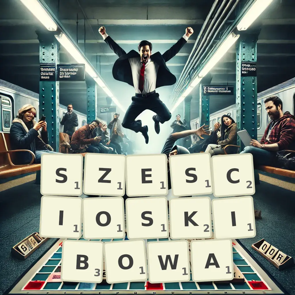 Słowa z liter SZEŚCIOSKIBOWĄ