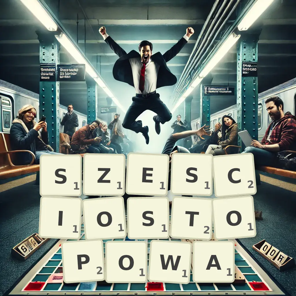Słowa z liter SZEŚCIOSTOPOWĄ