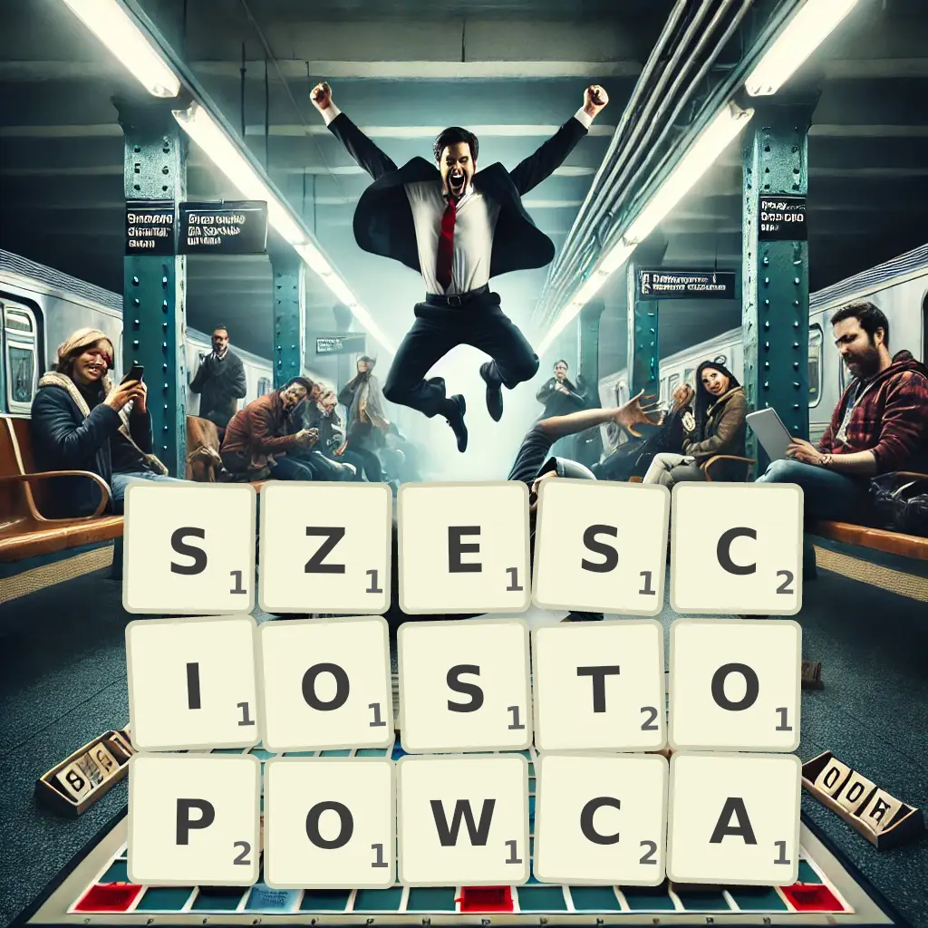 Słowa z liter SZEŚCIOSTOPOWCA
