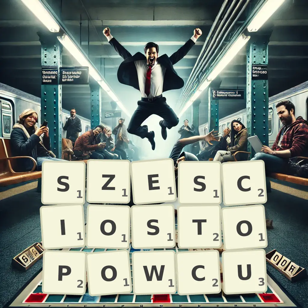 Słowa z liter SZEŚCIOSTOPOWCU