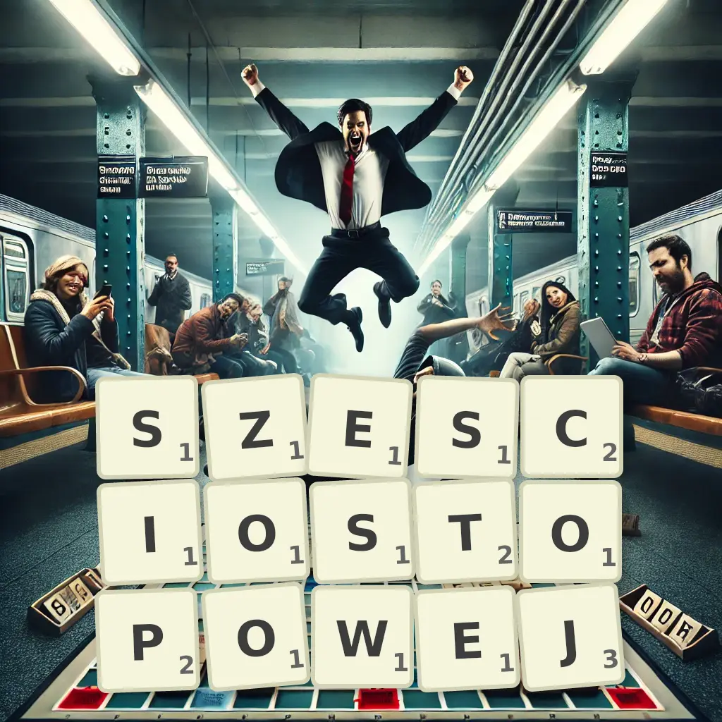Słowa z liter SZEŚCIOSTOPOWEJ