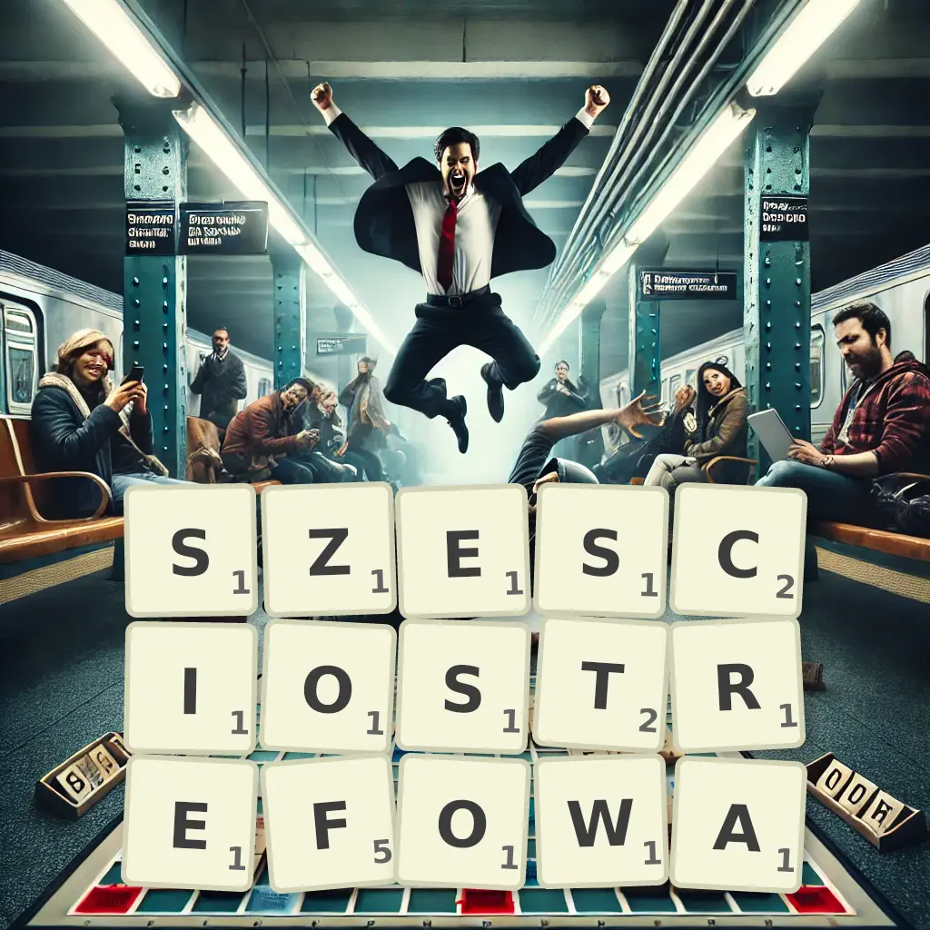 Słowa z liter SZEŚCIOSTREFOWĄ