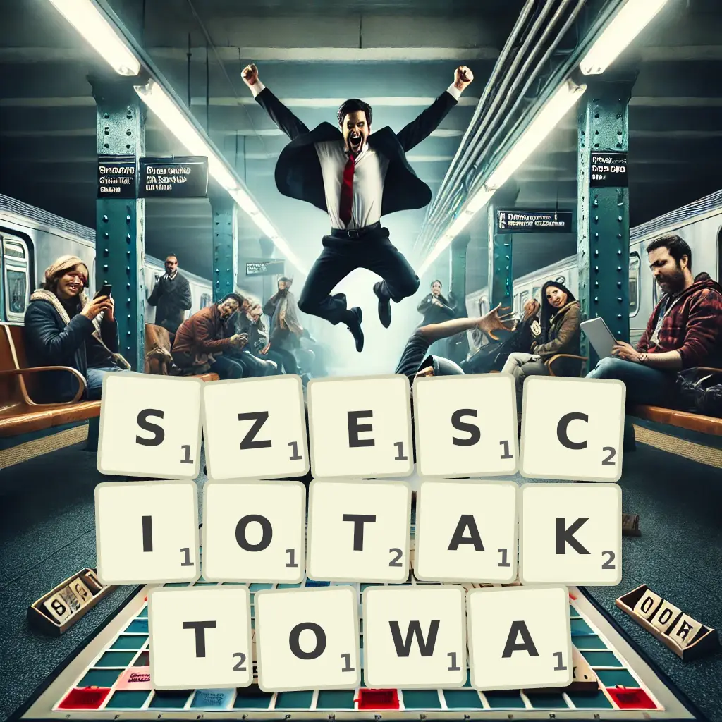 Słowa z liter SZEŚCIOTAKTOWĄ