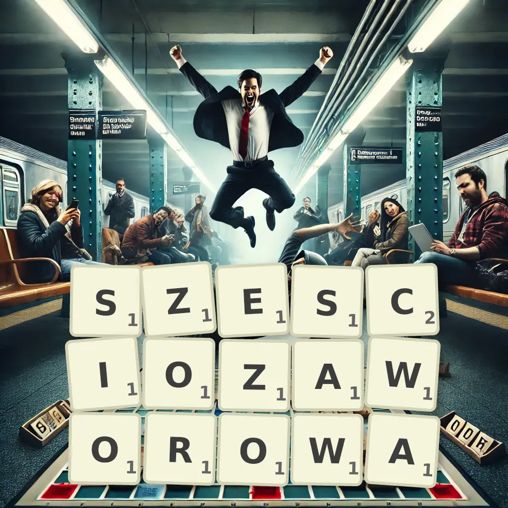 Słowa z liter SZEŚCIOZAWOROWĄ