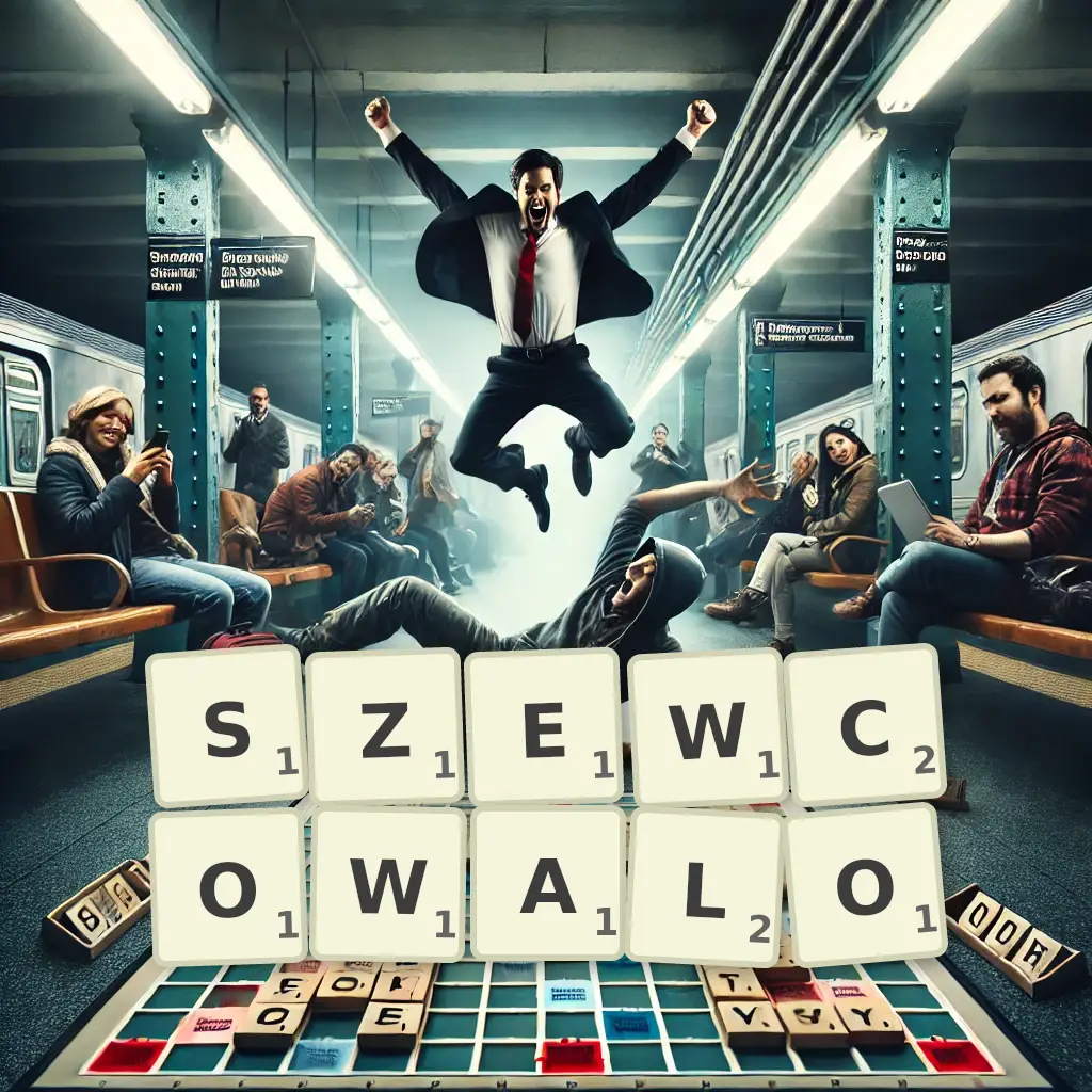 Słowa z liter SZEWCOWAŁO