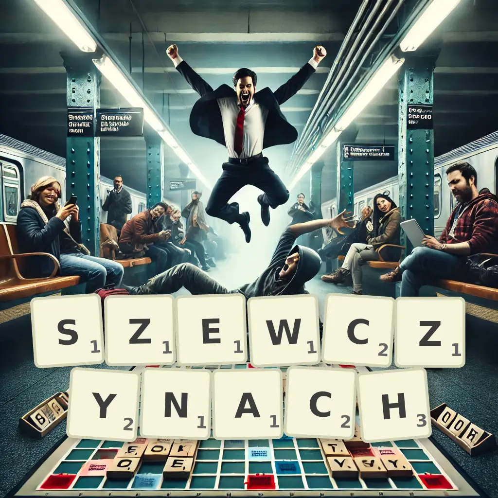 Słowa z liter SZEWCZYNACH