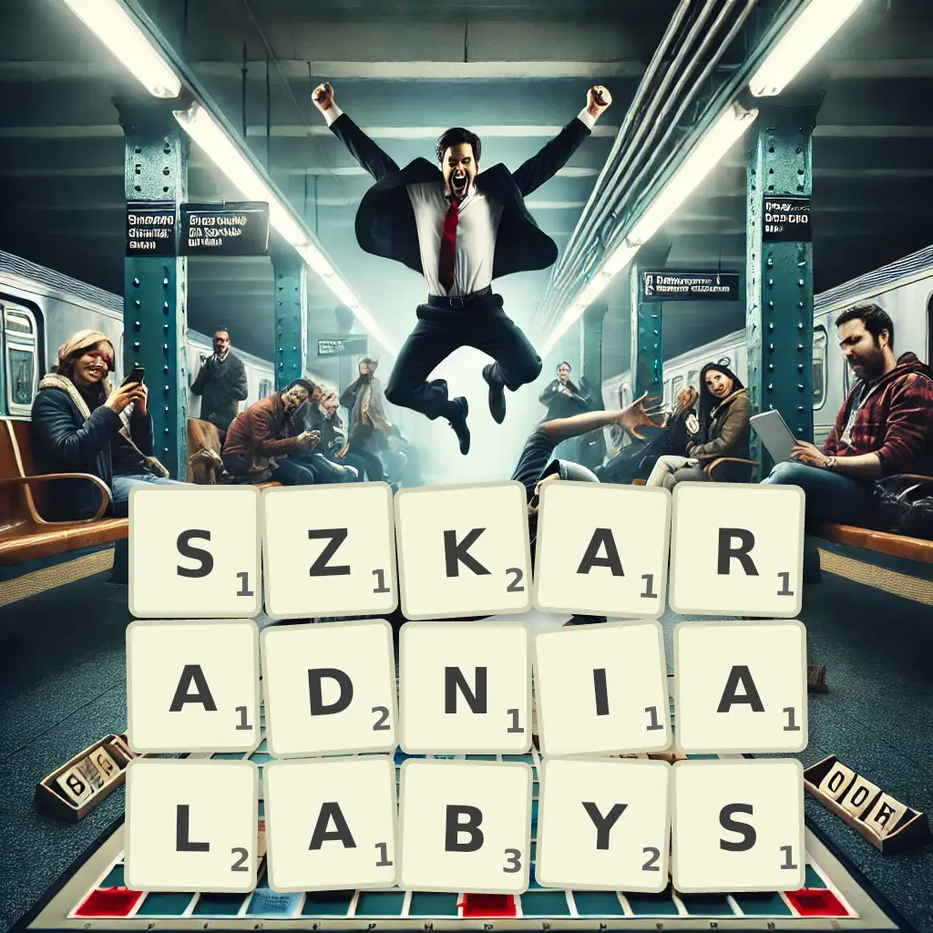 Słowa z liter SZKARADNIAŁABYŚ