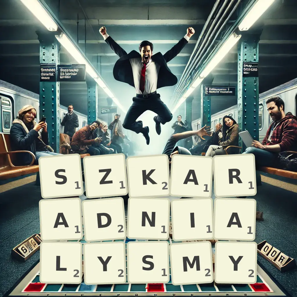 Słowa z liter SZKARADNIAŁYŚMY