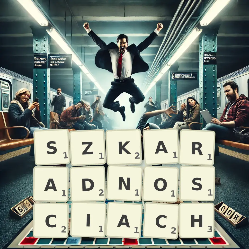 Słowa z liter SZKARADNOŚCIACH