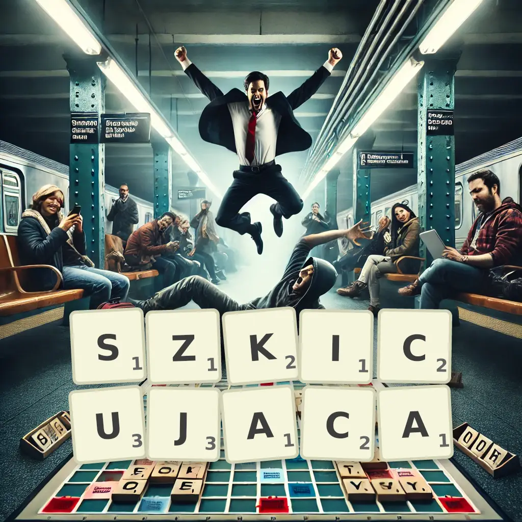 Słowa z liter SZKICUJĄCĄ