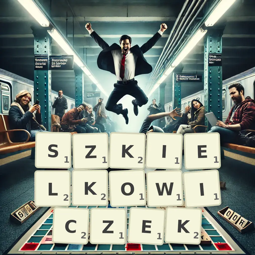 Słowa z liter SZKIEŁKOWICZEK
