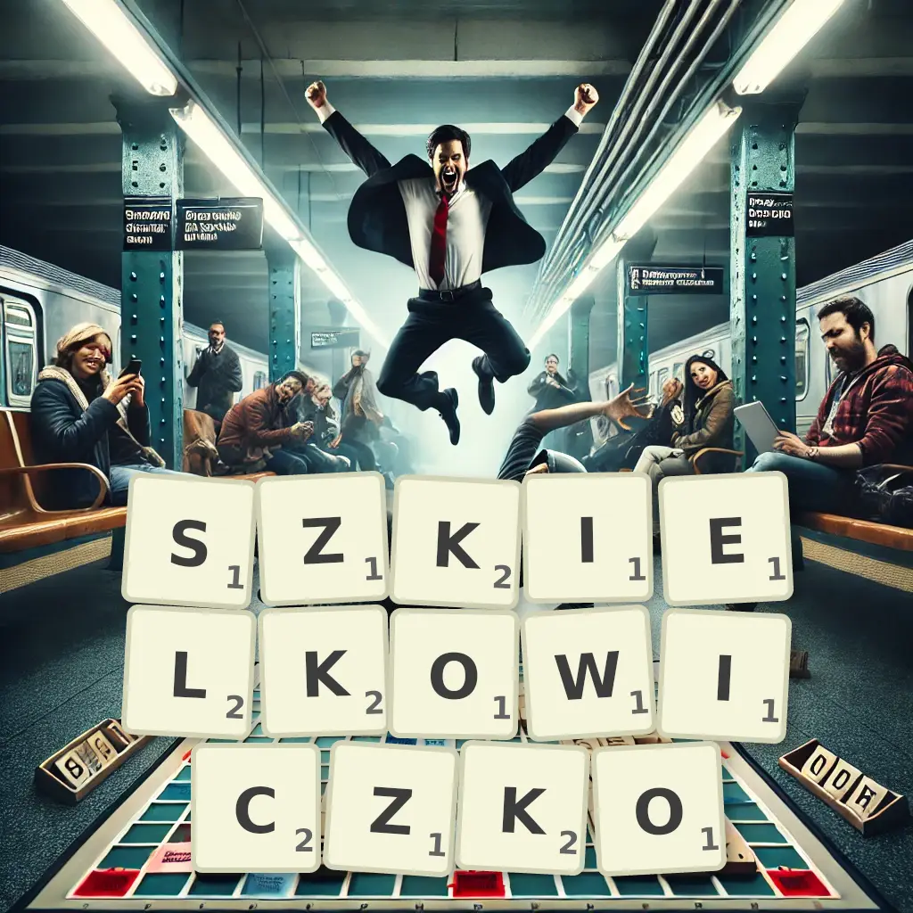Słowa z liter SZKIEŁKOWICZKO