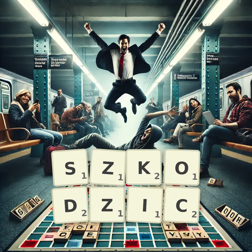 Słowa z liter SZKODZIĆ