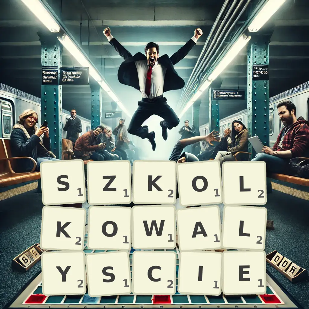 Słowa z liter SZKÓŁKOWAŁYŚCIE