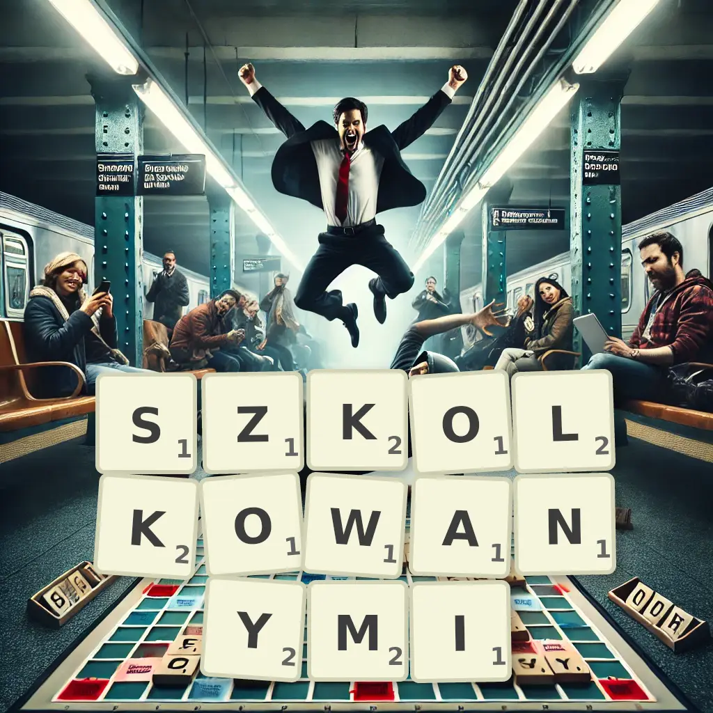Słowa z liter SZKÓŁKOWANYMI
