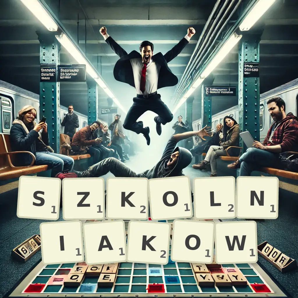 Słowa z liter SZKOLNIAKÓW