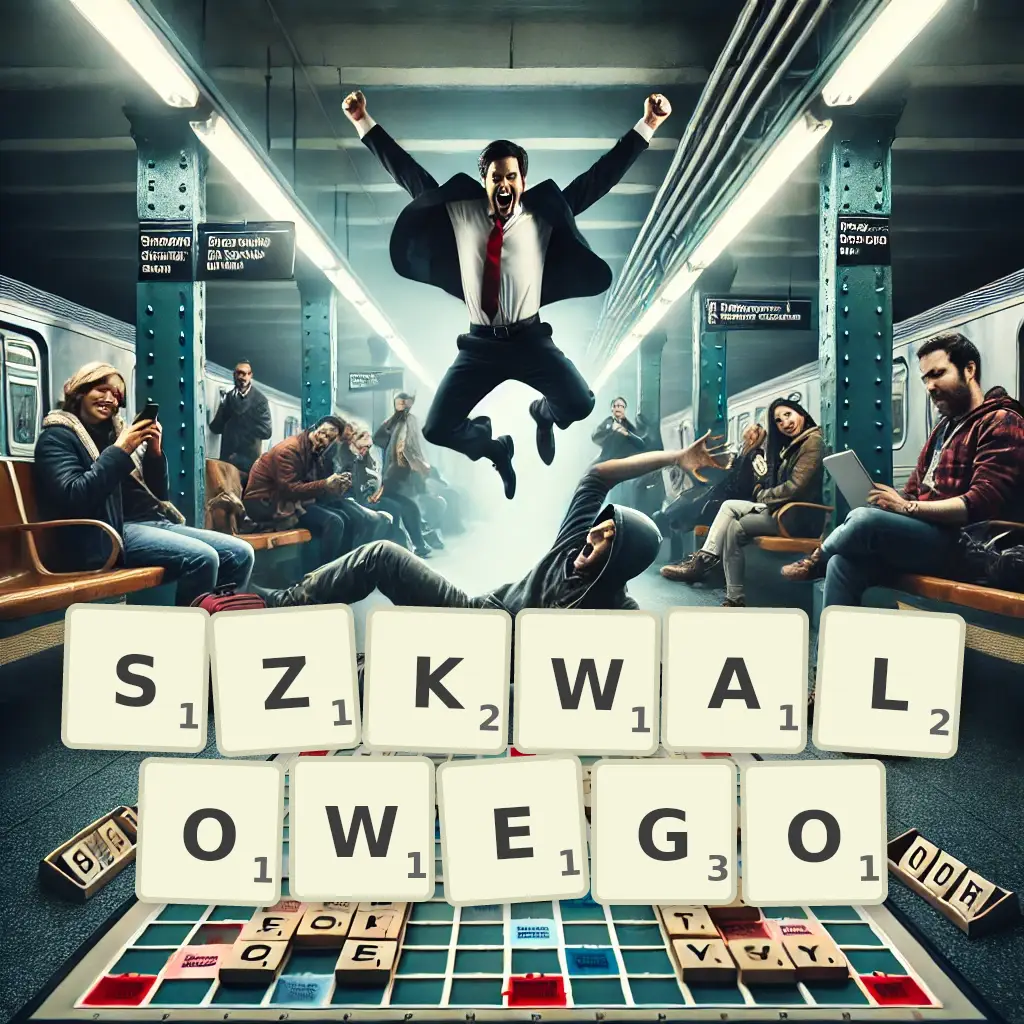 Słowa z liter SZKWAŁOWEGO