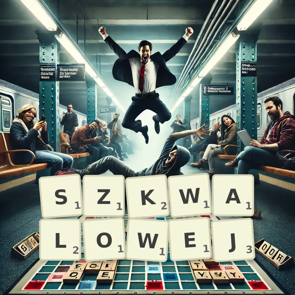 Słowa z liter SZKWAŁOWEJ