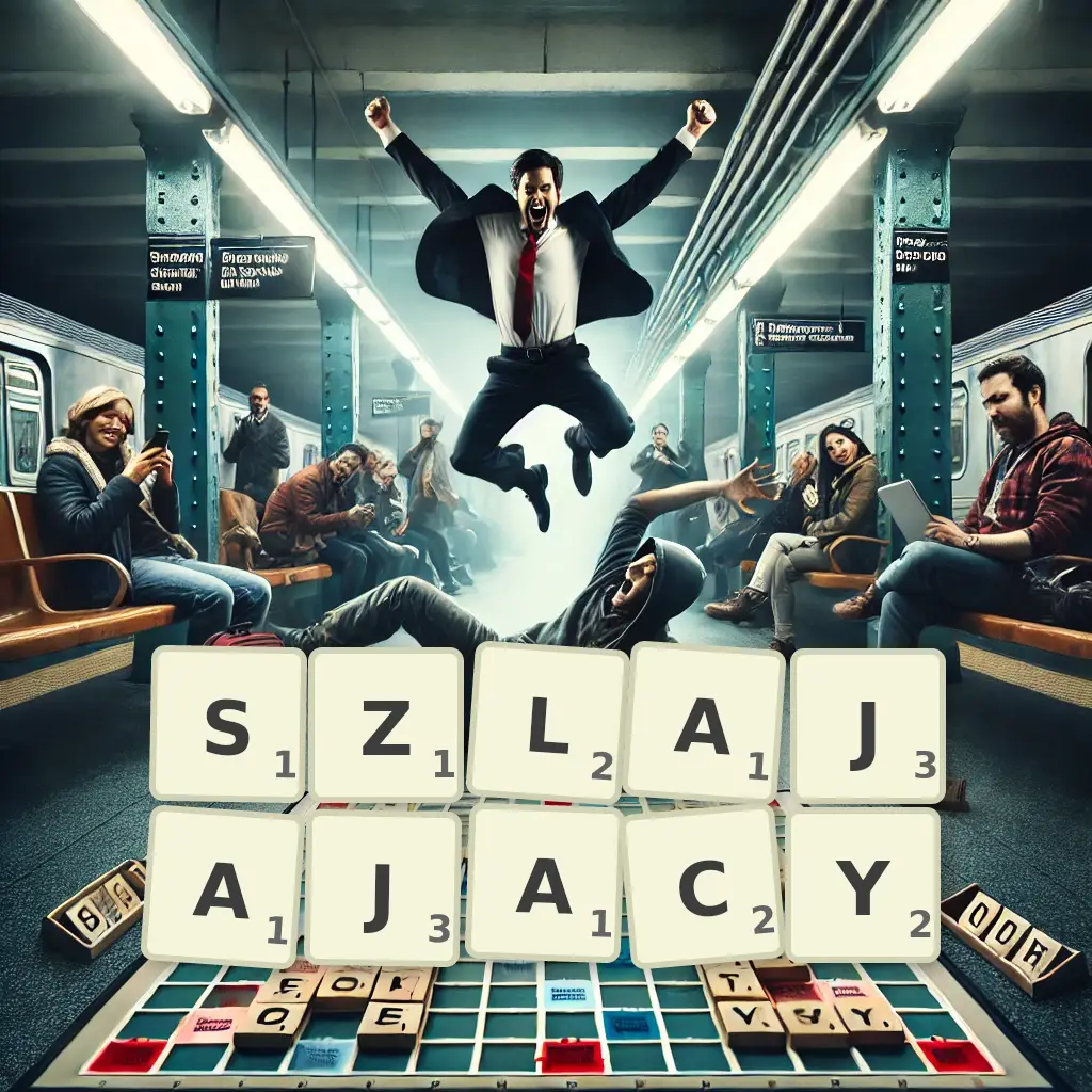 Słowa z liter SZLAJAJĄCY