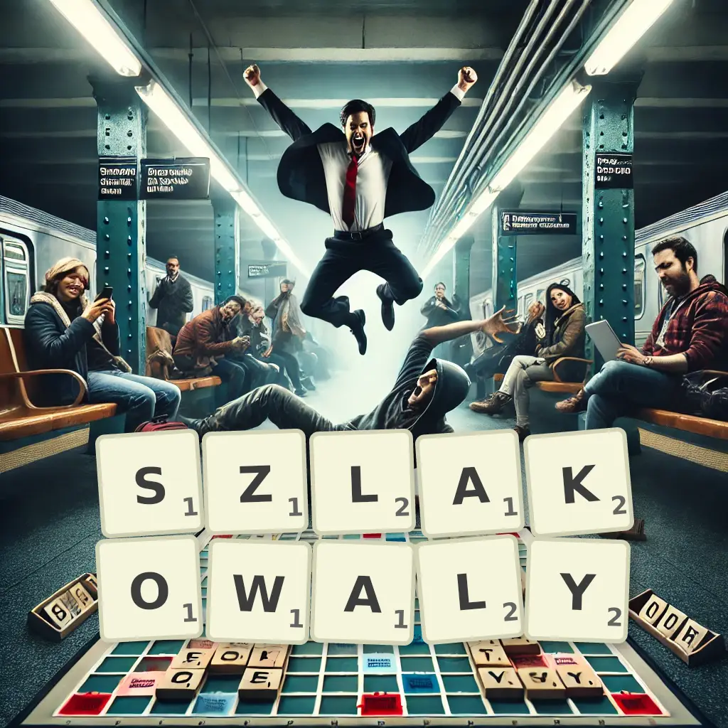 Słowa z liter SZLAKOWAŁY