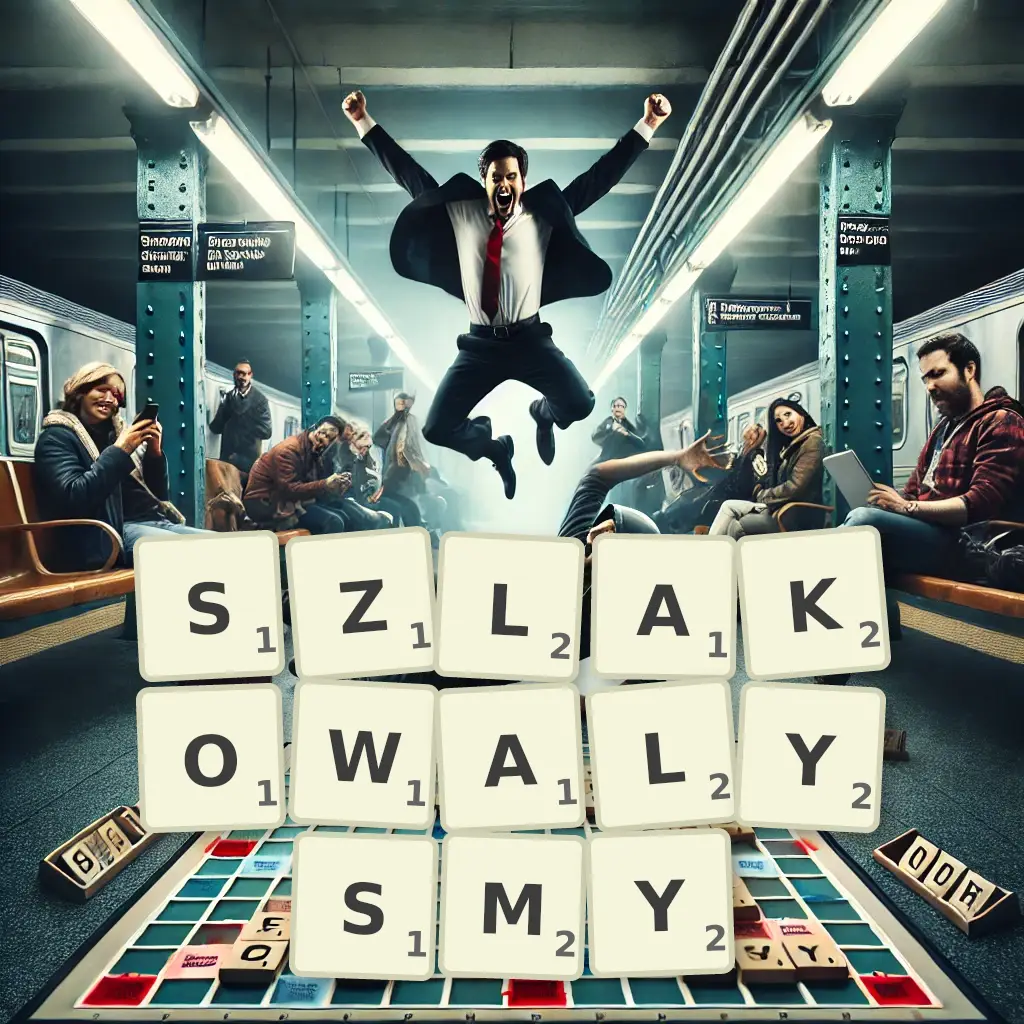 Słowa z liter SZLAKOWAŁYŚMY