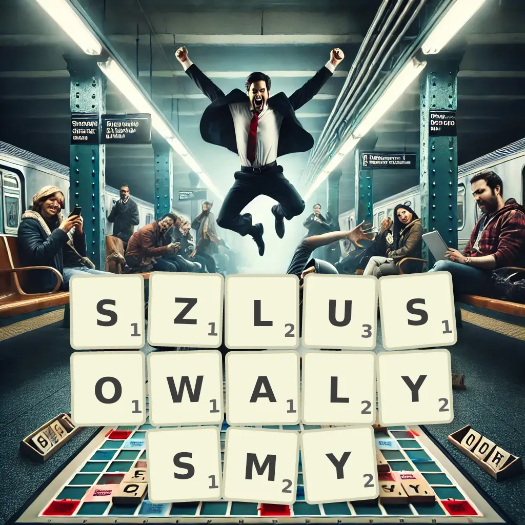 Słowa z liter SZLUSOWAŁYŚMY