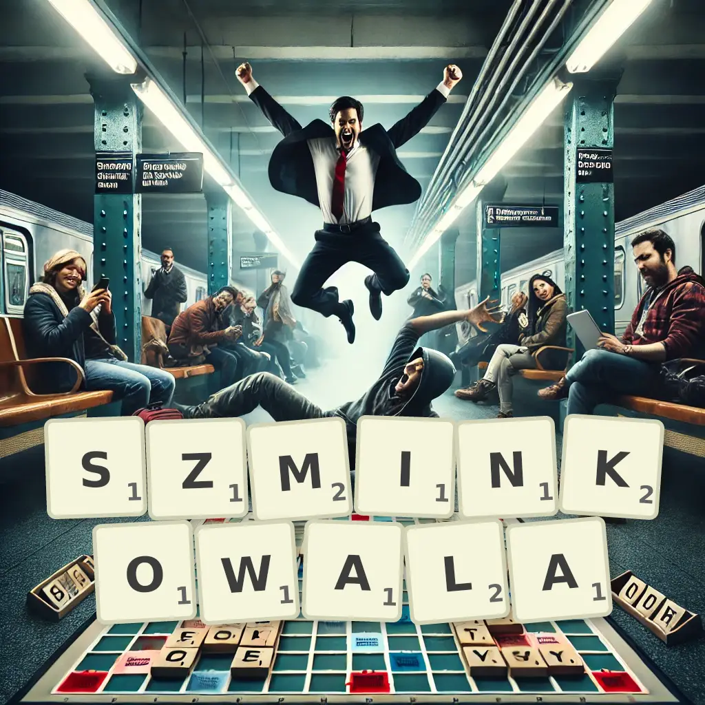 Słowa z liter SZMINKOWAŁA